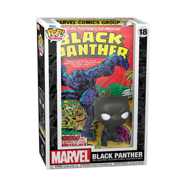 POP COMIC COVERS MARVEL BLACK PANTHER
