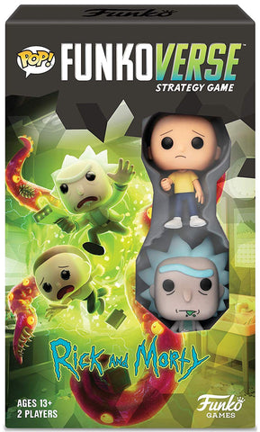 Rick and Morty FUNKOVERSE BOARD GAME 2 CHARACTER EXPANSION SET