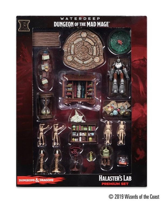 D&D: WATERDEEP – DUNGEON OF THE MAD MAGE HALASTER'S LAB PREMIUM SET