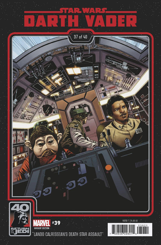 Star Wars: Darth Vader 39 Chris Sprouse Return Of The Jedi 40th Anniversary Variant [Dd]