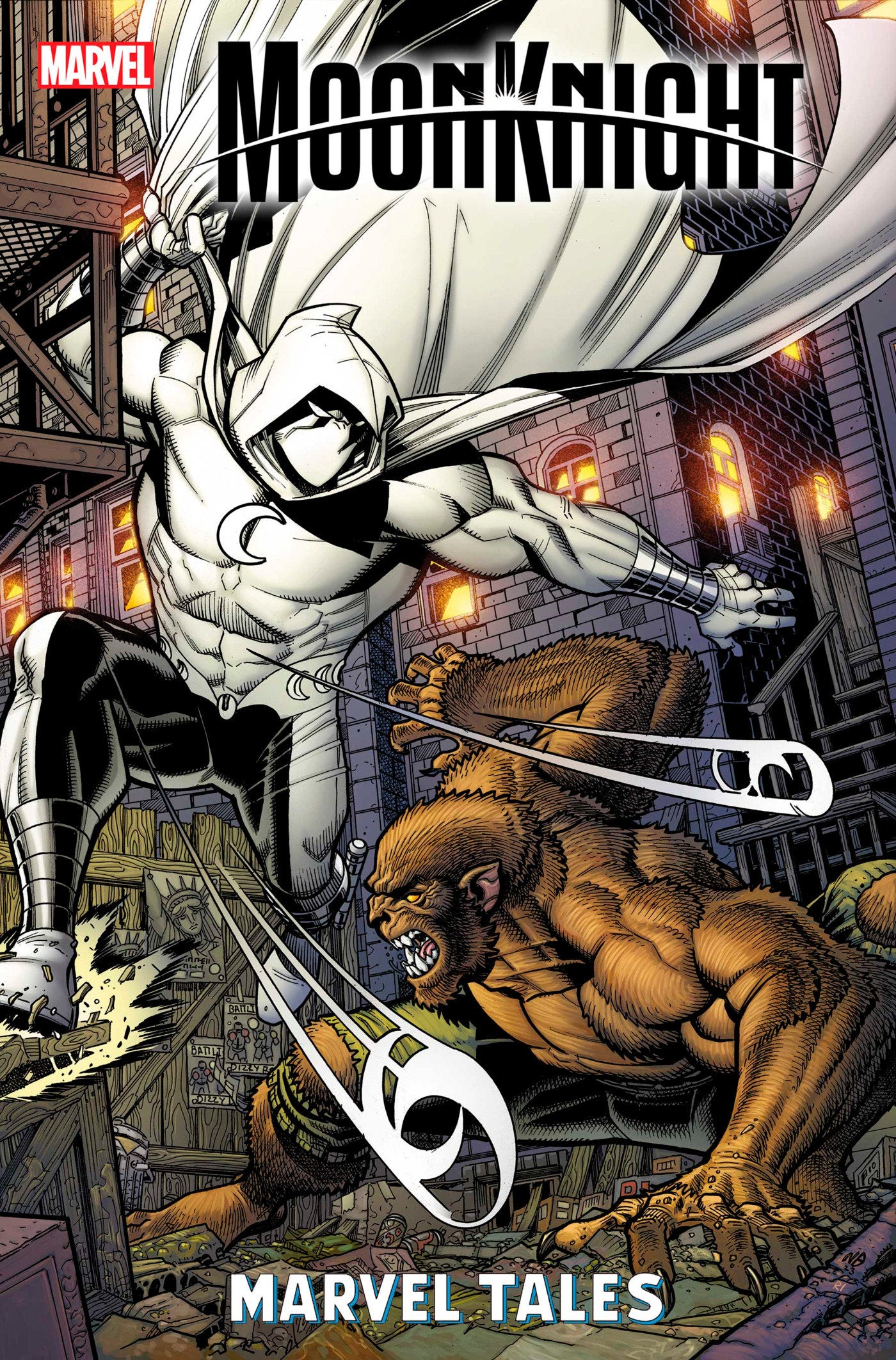 Moon Knight vs Werewolf By Night Marvel Tales #1