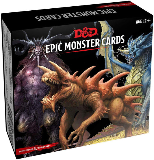 D&D EPIC MONSTER CARDS