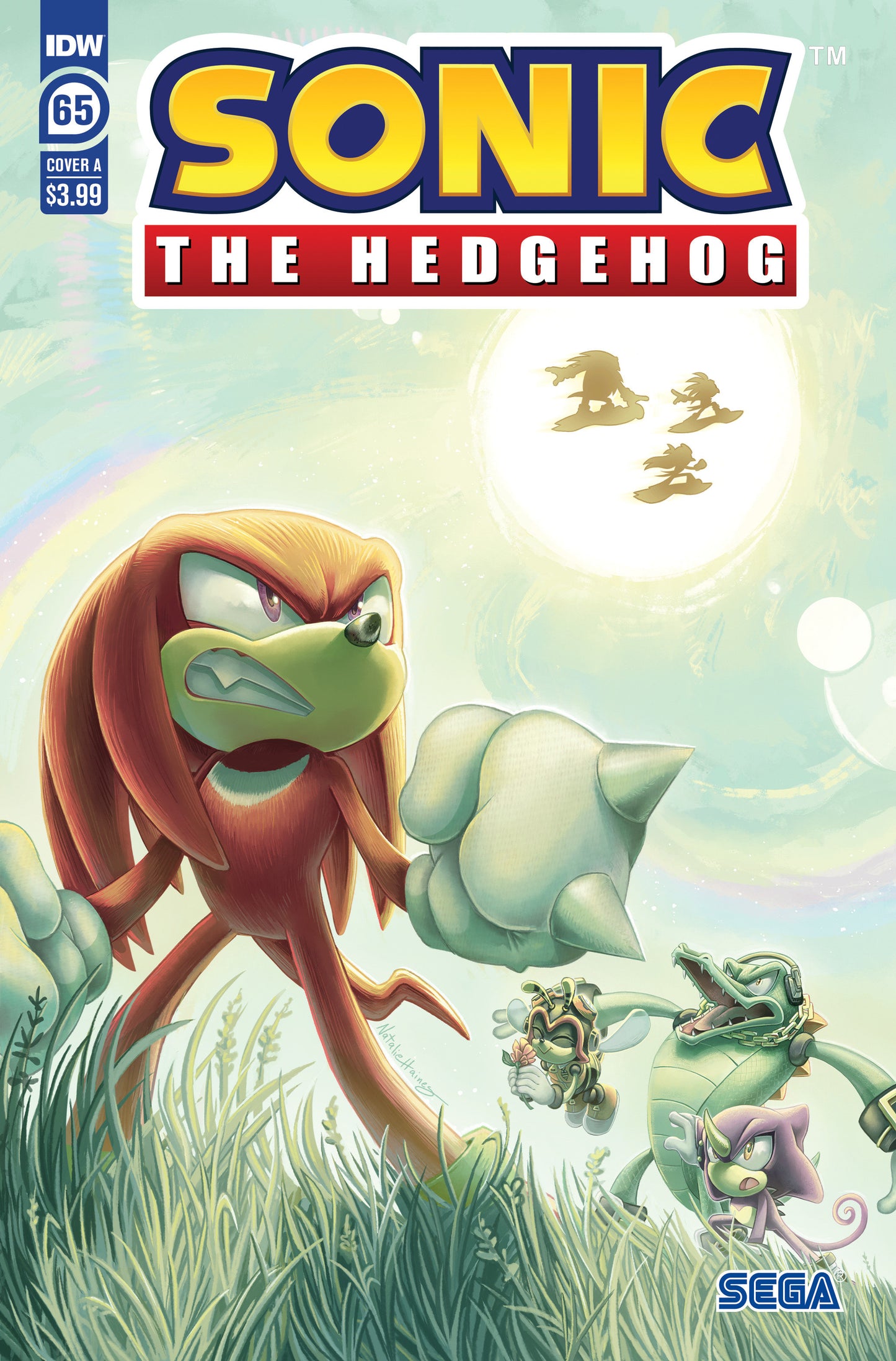 Sonic The Hedgehog #65 Cover A (Haines)