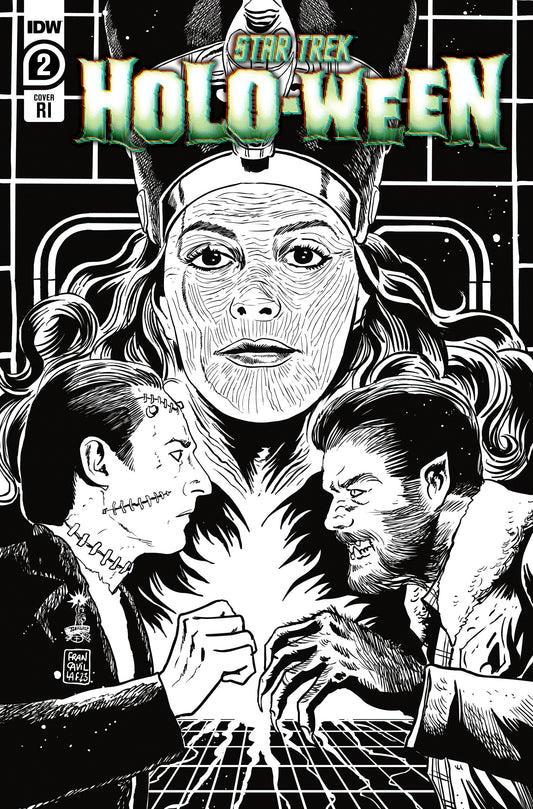 Star Trek: Holo-Ween #2 Variant Ri (10) (Francavilla Black & White)