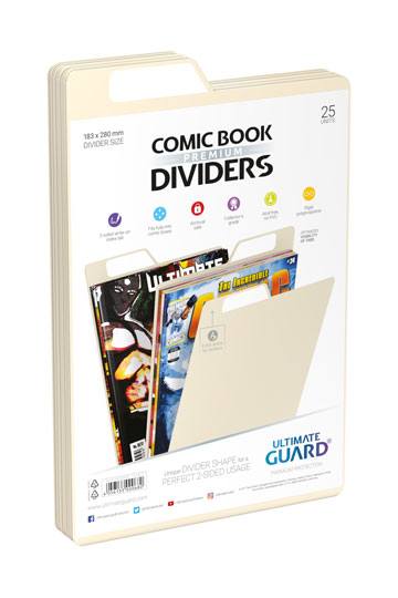Ultimate Guard Premium Comic Book Dividers Sand