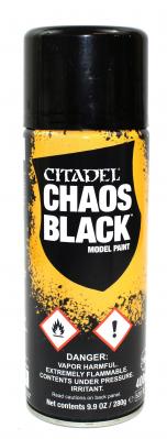 Chaos Black (Spray Can)