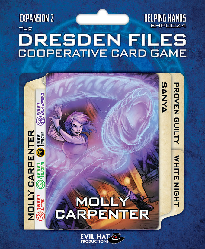 Dresden Files Cooperative Card Game - Helping Hands Expansion