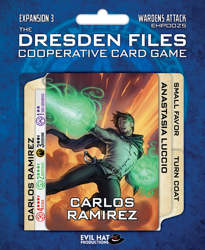 Dresden Files Cooperative Card Game - Wardens Attack Expansion