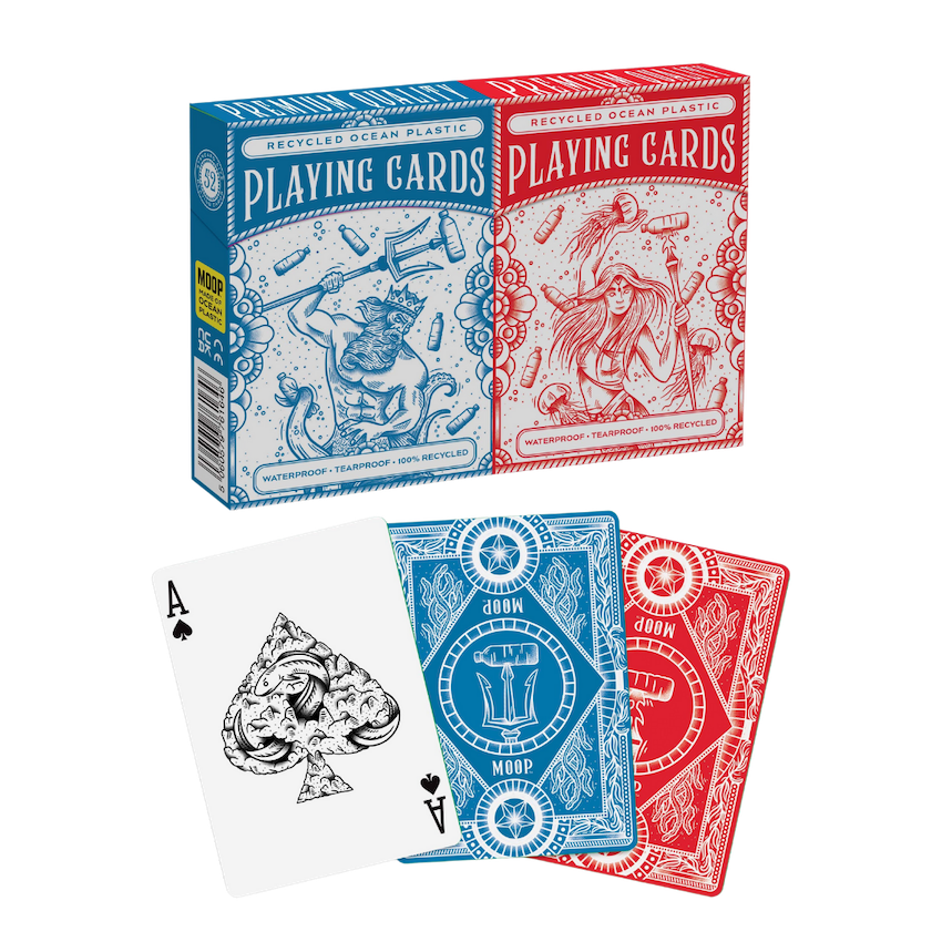 MOOP: CARDS MADE OF OCEAN PLASTIC - PREMIUM PLAYING CARDS