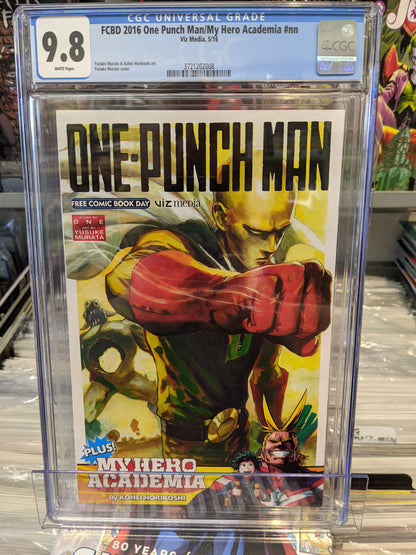 FCBD 2016 One Punch Man/ My Hero Academia - CGC - 1st One Punch Man