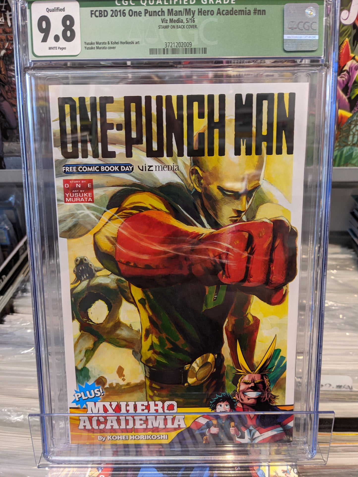 FCBD 2016 One Punch Man/ My Hero Academia - CGC - 1st One Punch Man