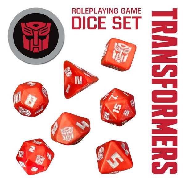 TRANSFORMERS RPG: DICE SET