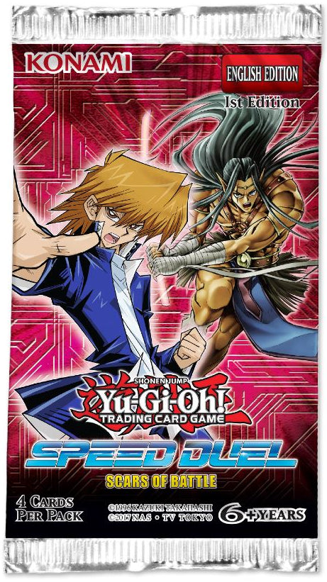 YGO Speed Duel Scars of Battle Booster Pack