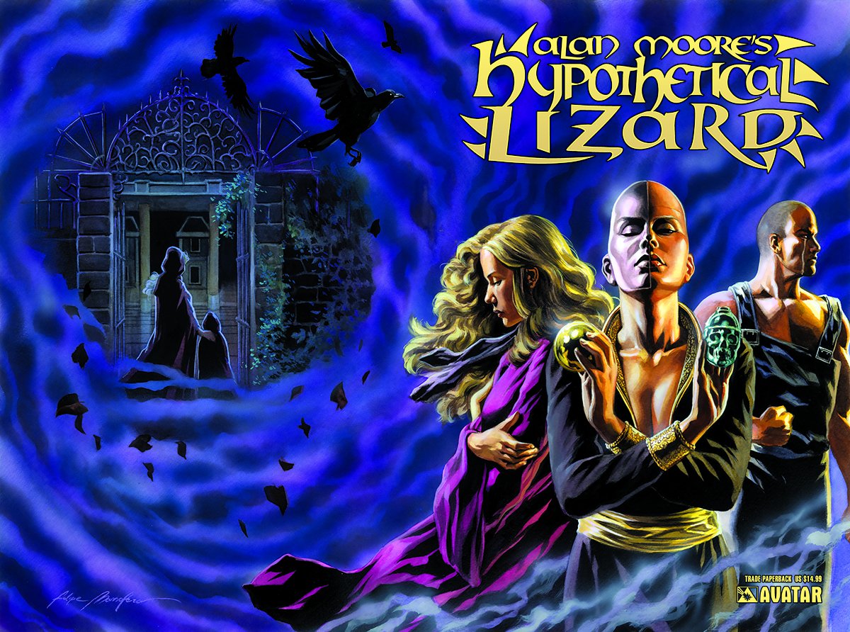 ALAN MOORE HYPOTHETICAL LIZARD TP  COVER