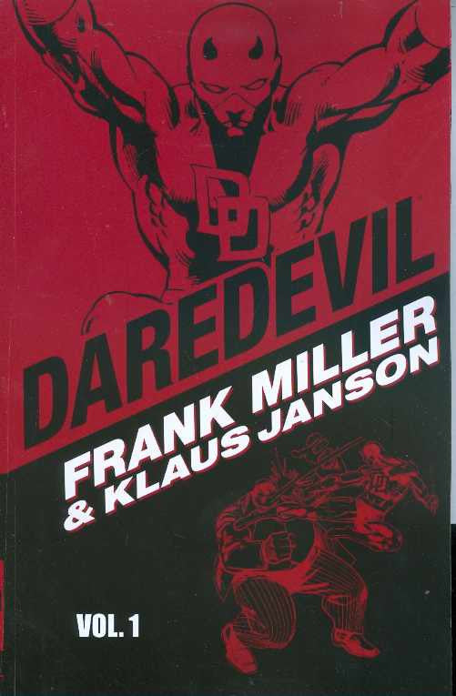 DAREDEVIL BY MILLER JANSON TPVOL 01 COVER
