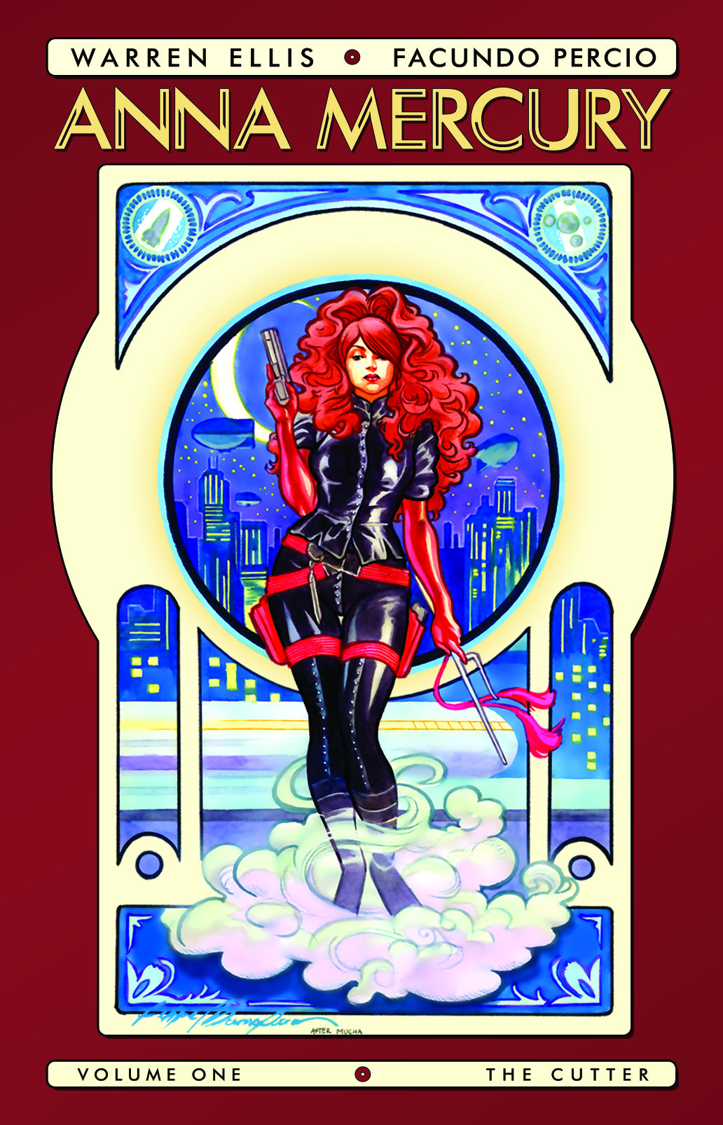 ANNA MERCURY HC VOL 01 THE CUTTER (MR) COVER