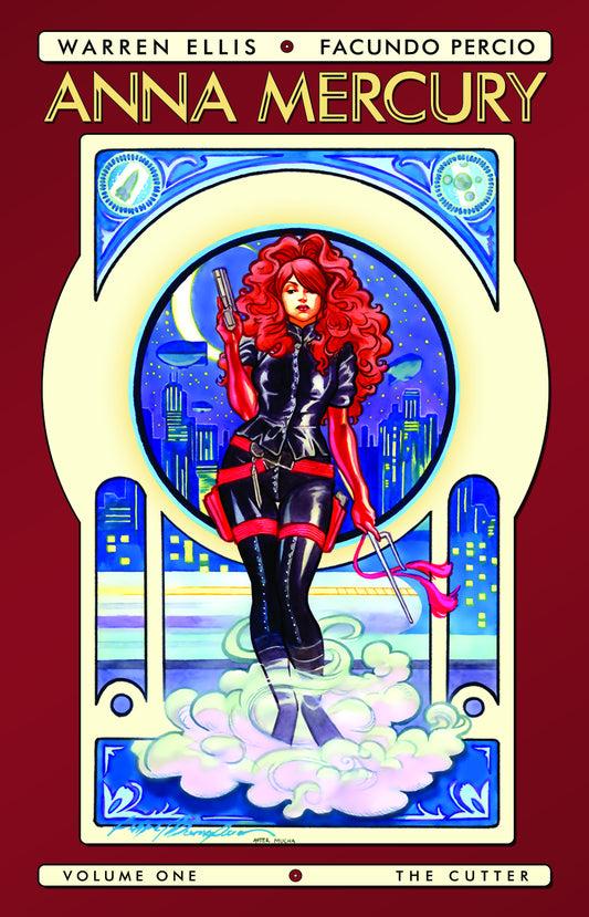 ANNA MERCURY HC VOL 01 THE CUTTER (MR) COVER