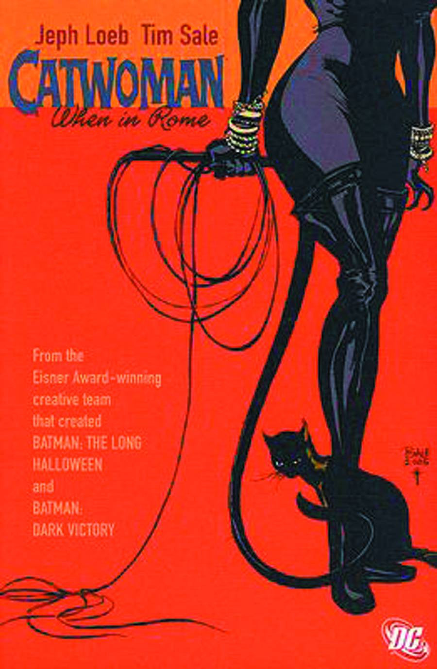 CATWOMAN WHEN IN ROME TP COVER