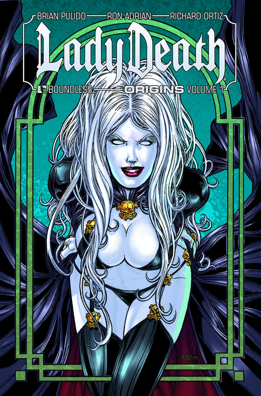 LADY DEATH ORIGINS HC VOL 01 COVER