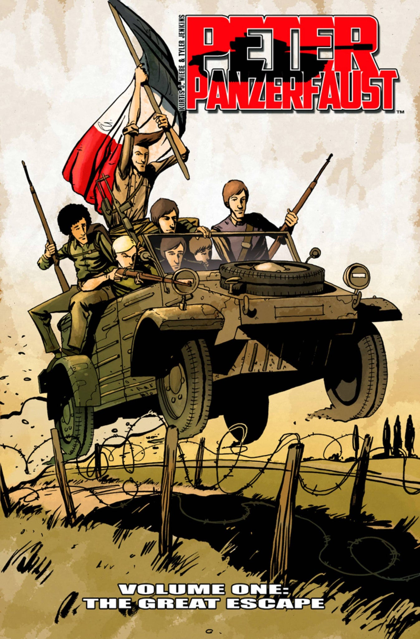 PETER PANZERFAUST TP VOL 01 THE GREAT ESCAPE COVER