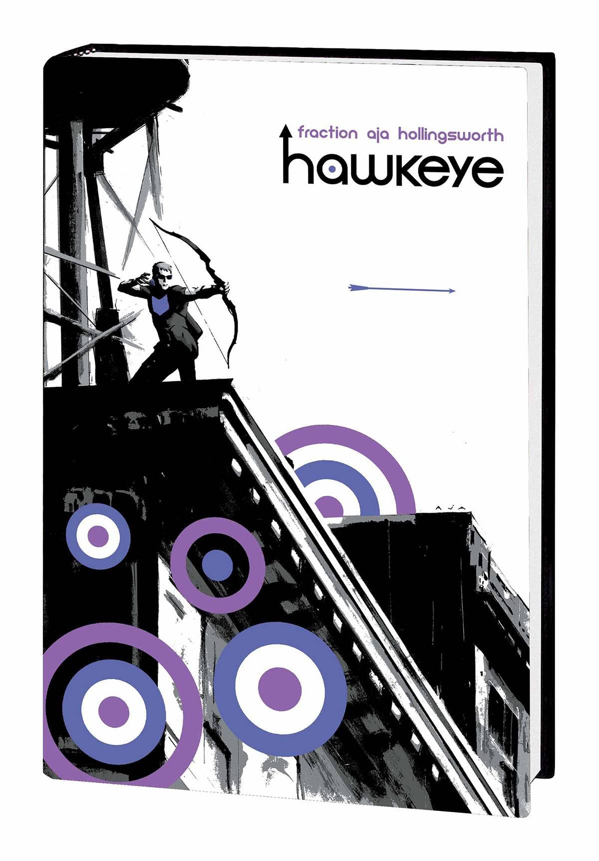 HAWKEYE BY MATT FRACTION AND DAVID AJA OMNIBUS HC COVER