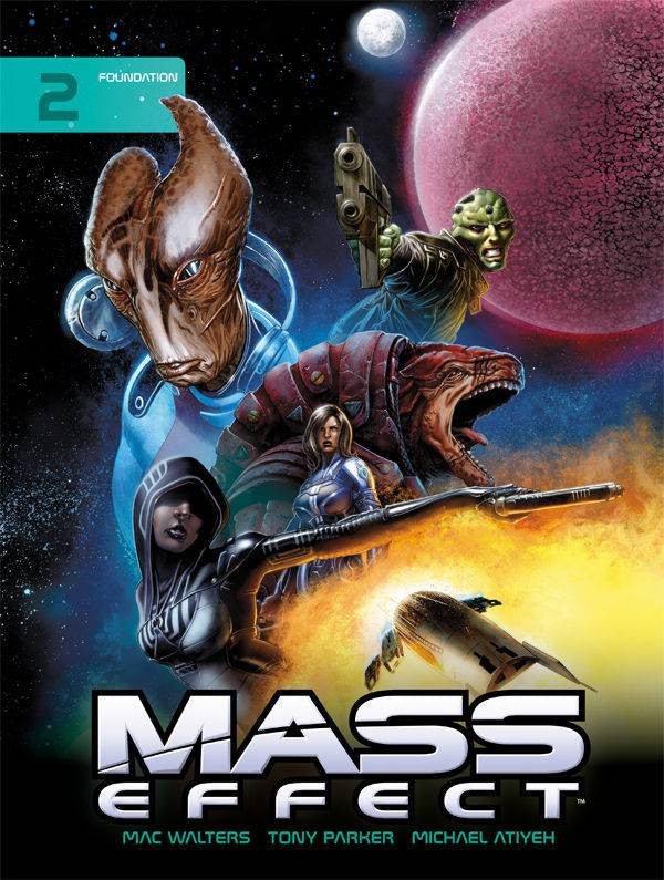 MASS EFFECT LIBRARY EDITION HC VOL 02 COVER
