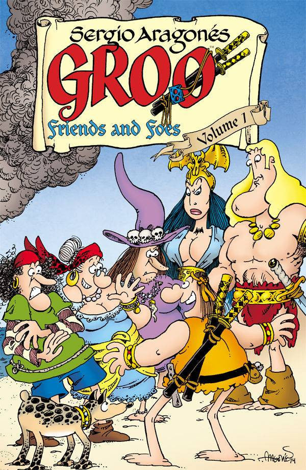 GROO FRIENDS AND FOES TP VOL 01 COVER