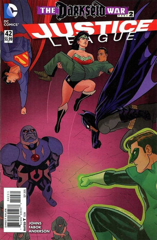JUSTICE LEAGUE #42 QUINONES VAR ED COVER