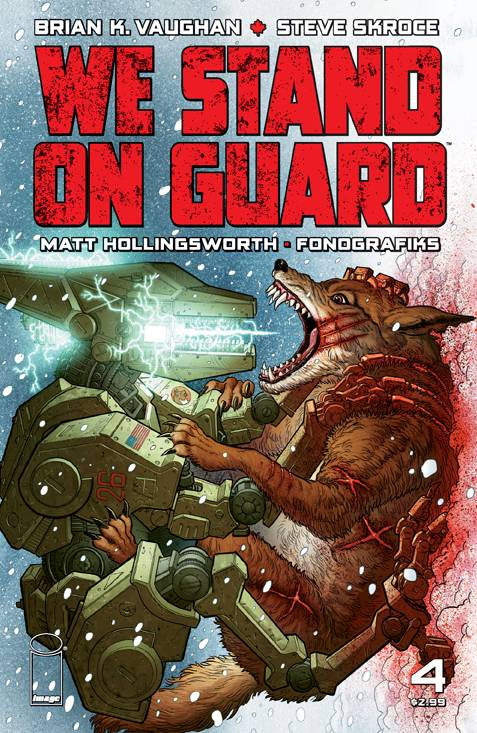 WE STAND ON GUARD #4 (OF 6) (O/A) (MR) COVER