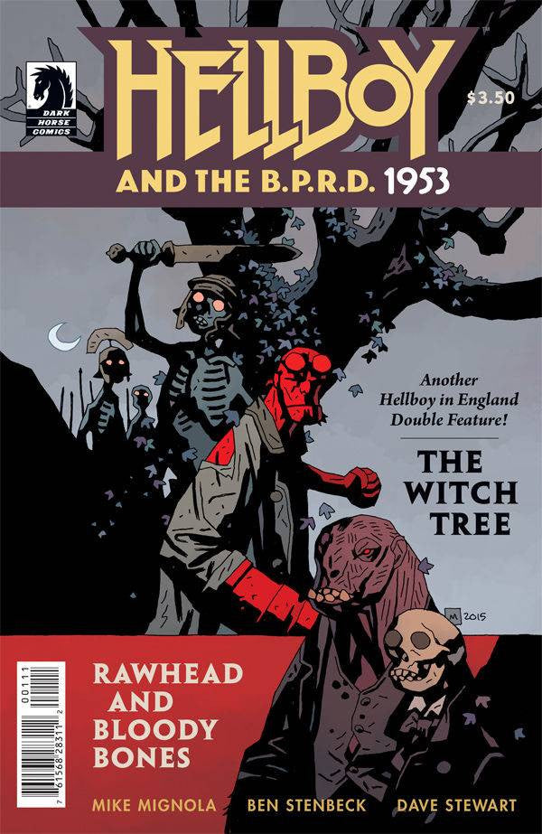 HELLBOY BPRD 1953 WITCH TREE RAWHEAD BLOODY BONES COVER