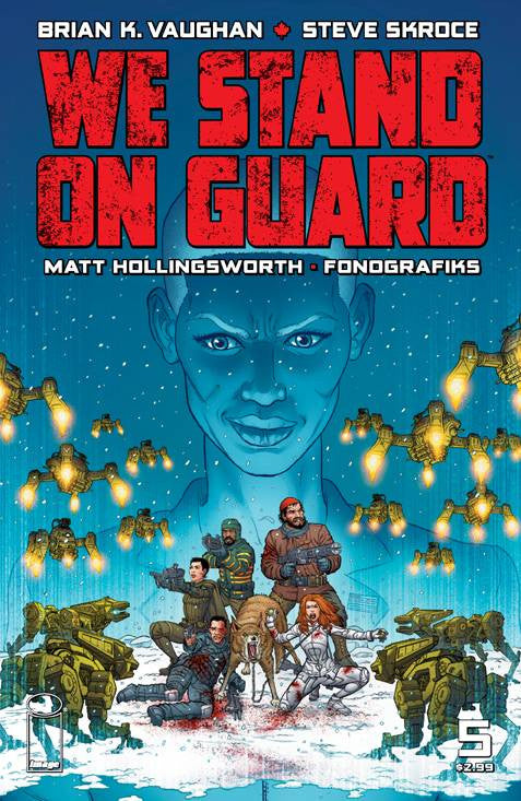 WE STAND ON GUARD #5 (MR) COVER