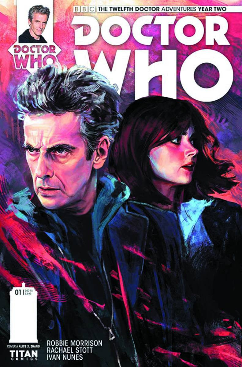 DOCTOR WHO 12TH YEAR TWO #1 REG ZHANG COVER