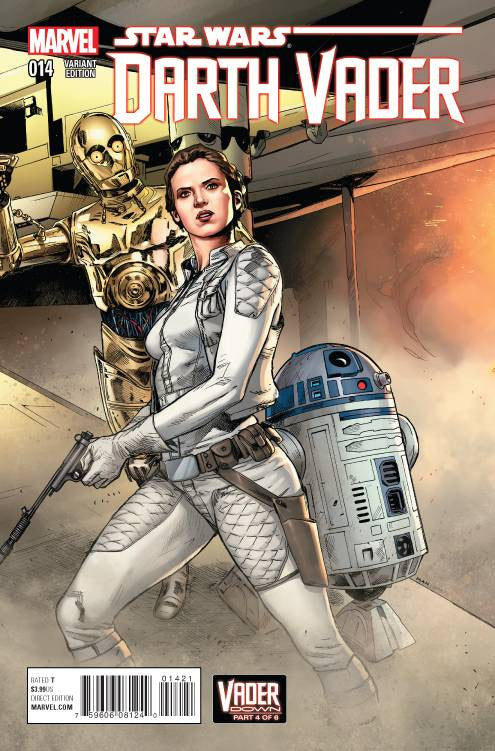 DARTH VADER #14 MANN CONNECTING D VAR VDWN COVER