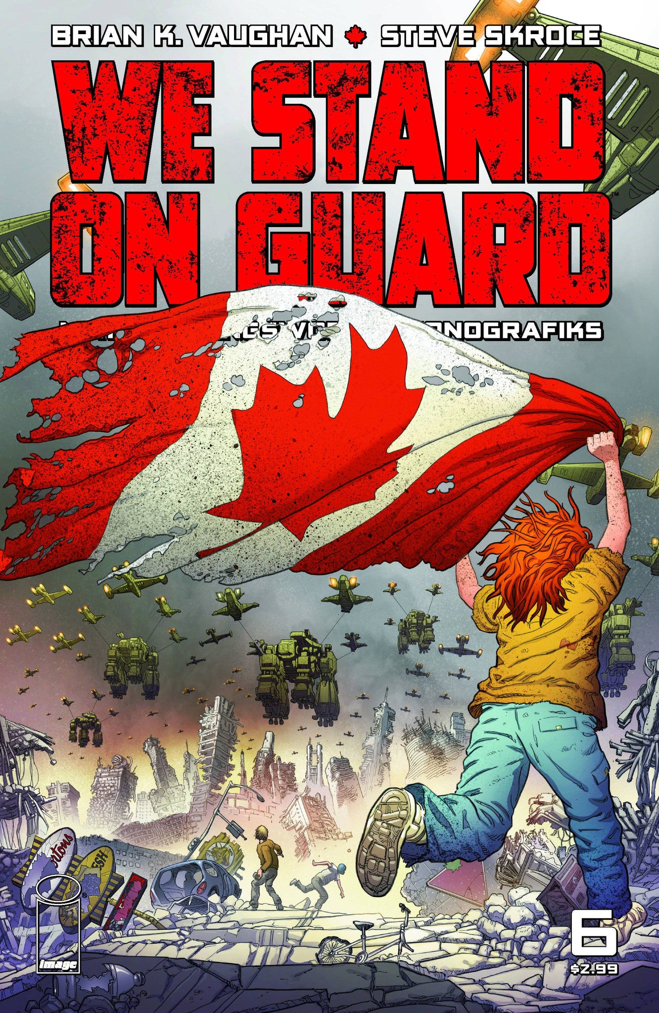 WE STAND ON GUARD #6 (OF 6) (O/A) (MR) COVER
