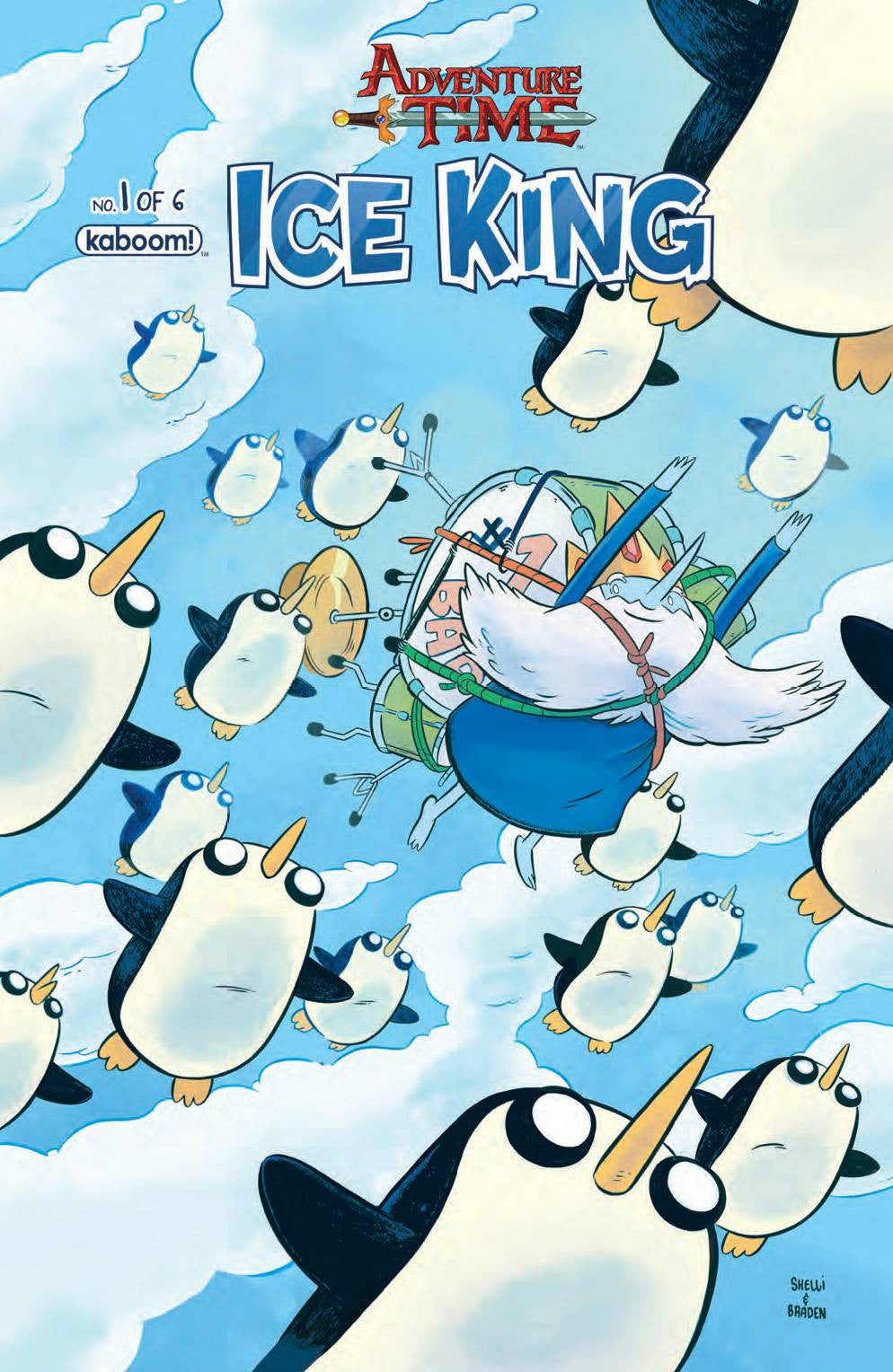 ADVENTURE TIME ICE KING #1 COVER