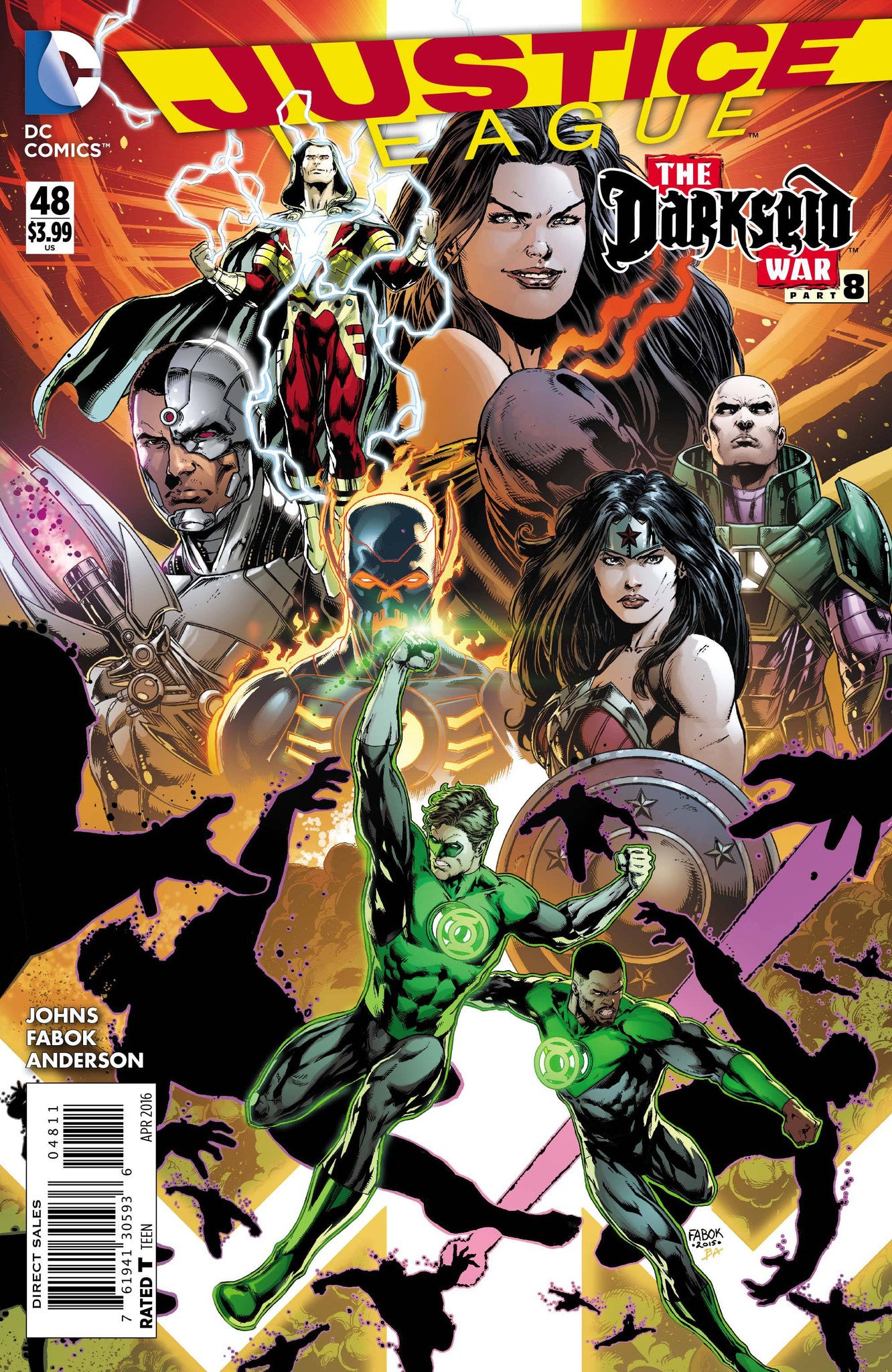 JUSTICE LEAGUE #48 COVER