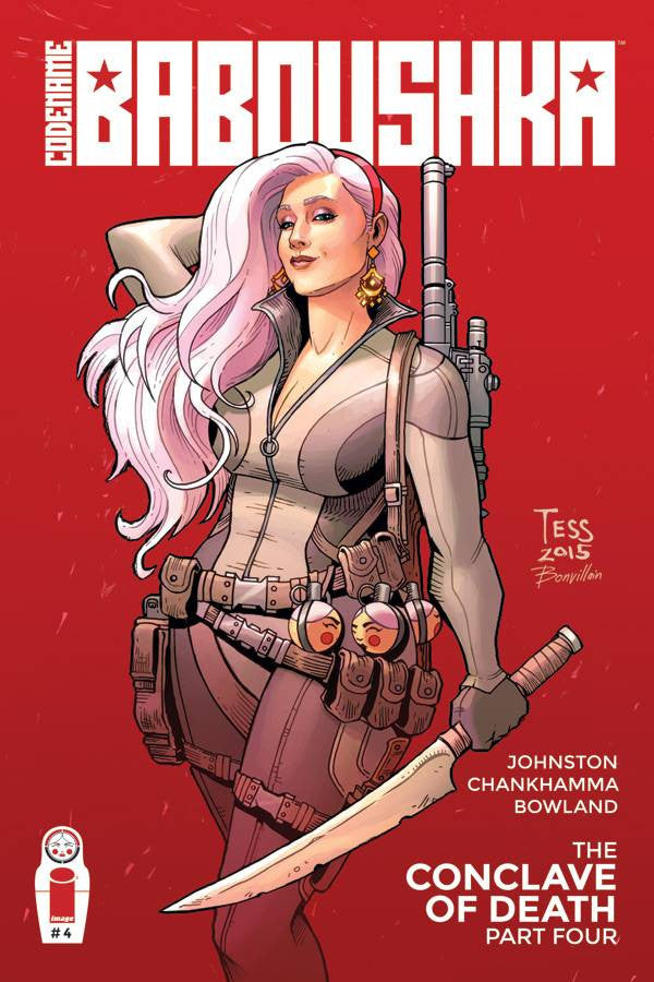 CODENAME BABOUSHKA CONCLAVE OF DEATH #4 CVR B FOWLER COVER