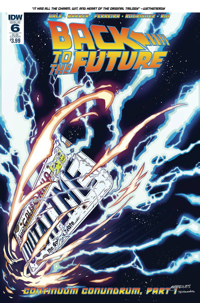 BACK TO THE FUTURE #6 SUBSCRIPTION VAR COVER