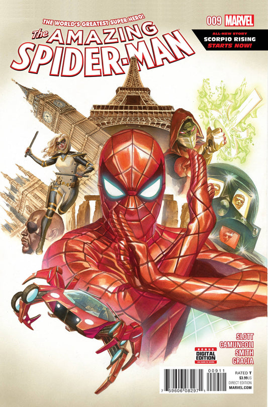 AMAZING SPIDER-MAN #9 COVER
