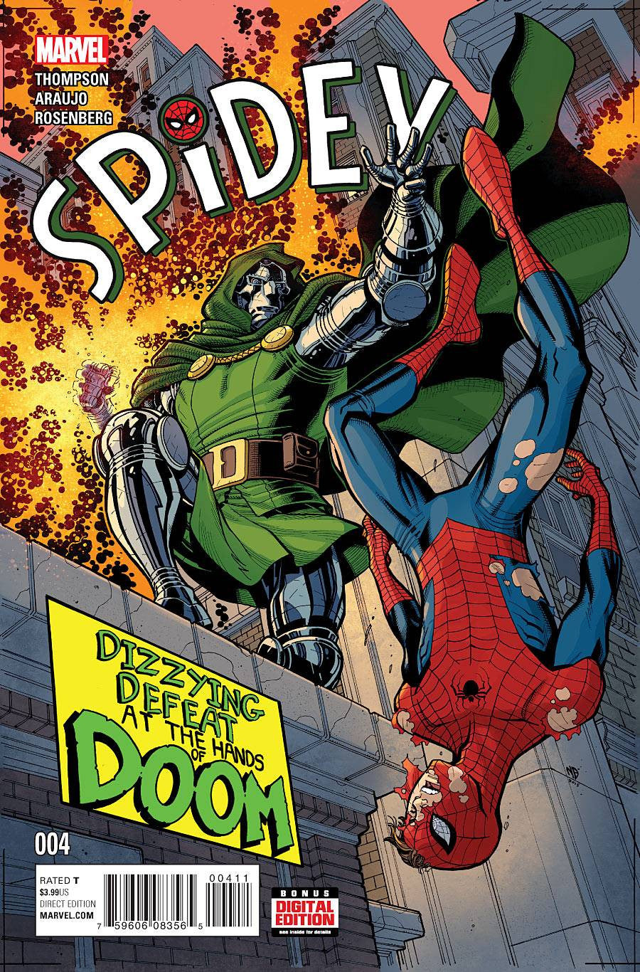 SPIDEY #4 COVER