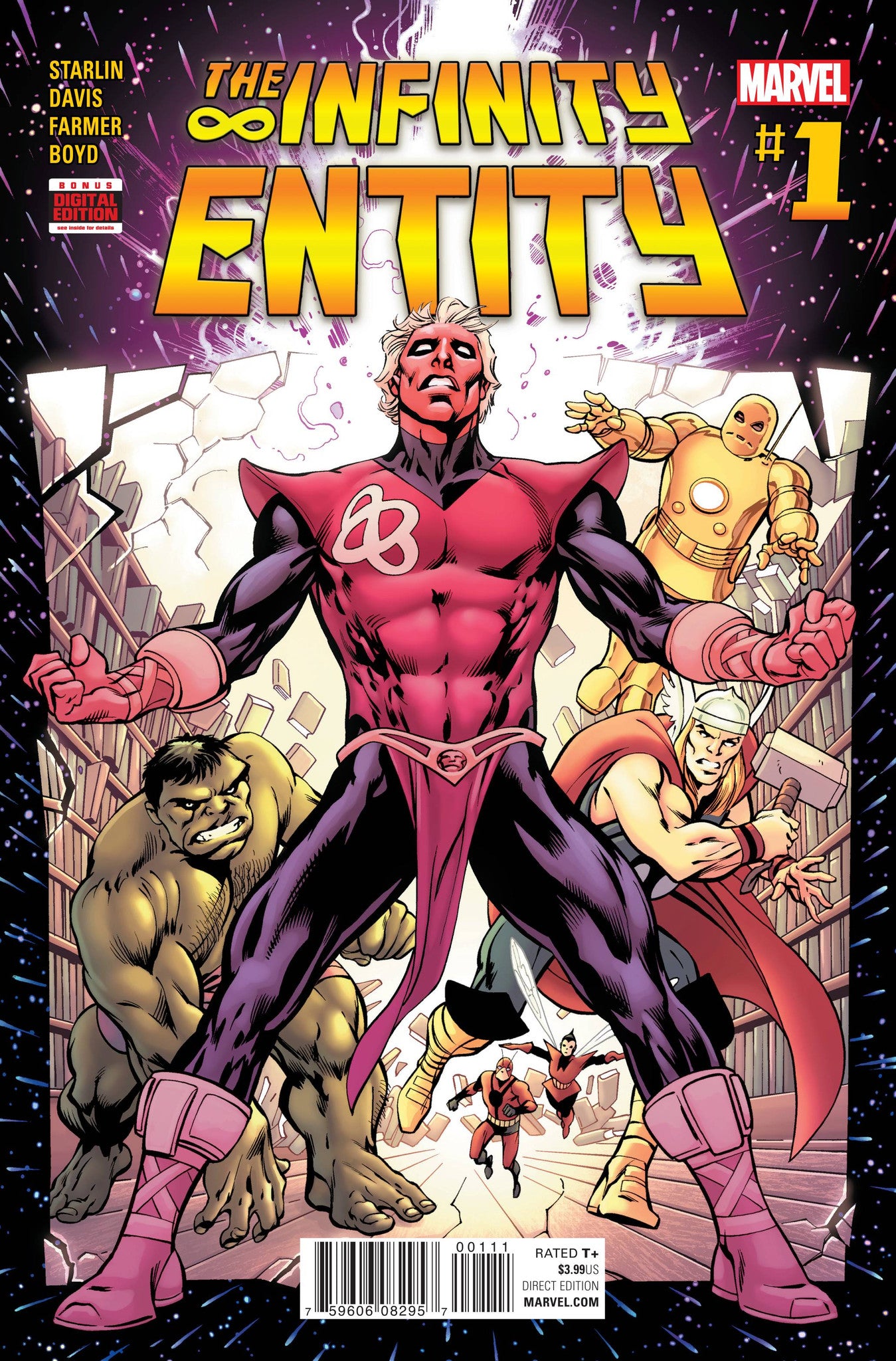 INFINITY ENTITY #1 (OF 4) COVER