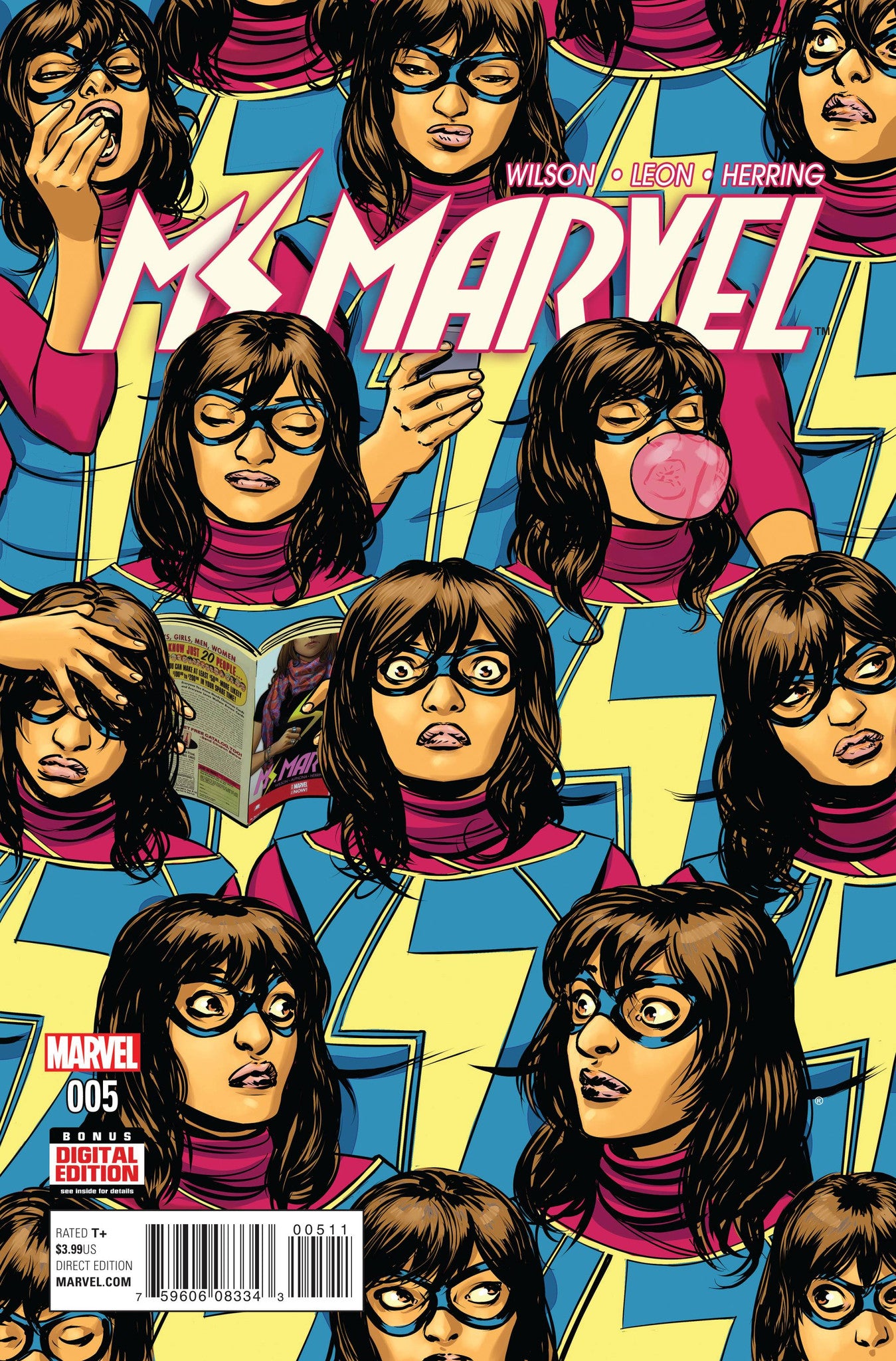 MS MARVEL #5 COVER