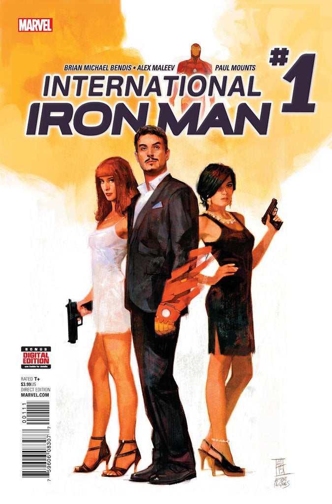 INTERNATIONAL IRON MAN #1 COVER