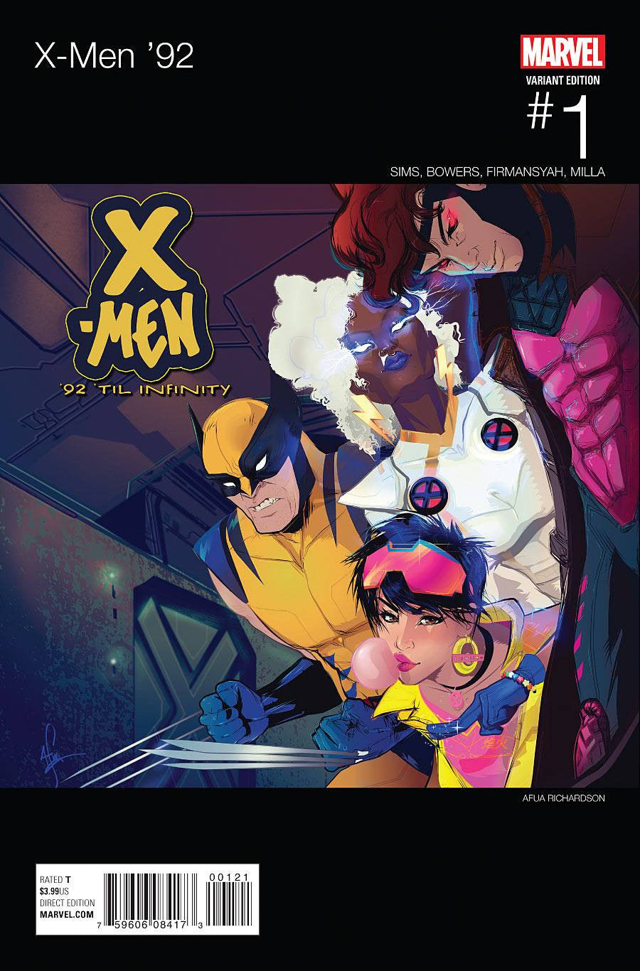 X-MEN 92 #1 RICHARDSON HIP HOP VAR COVER