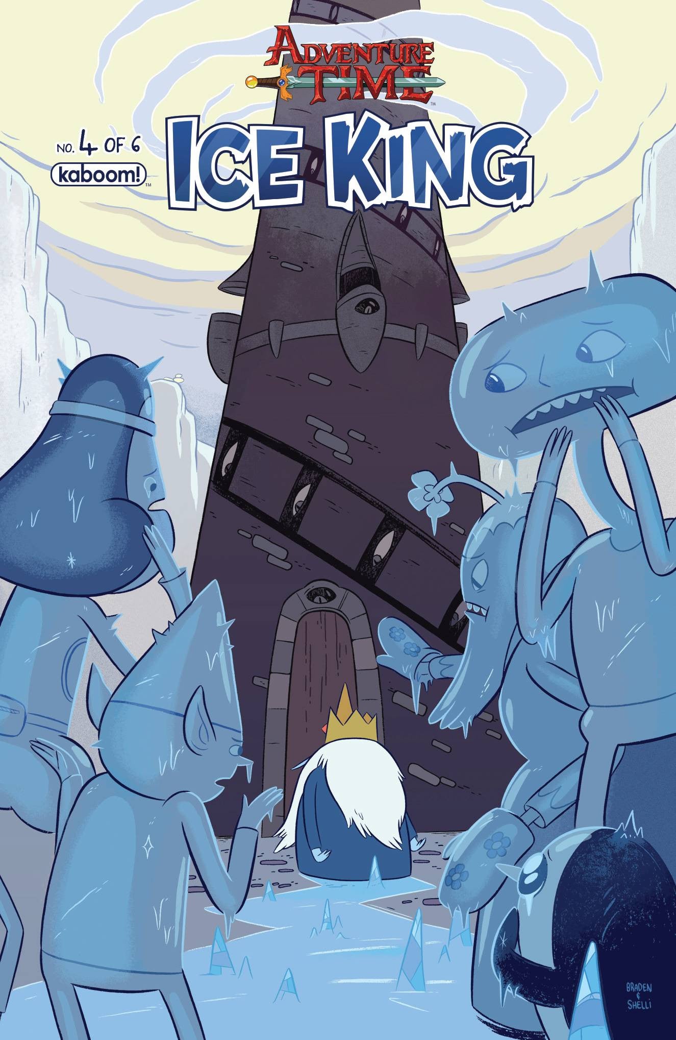 ADVENTURE TIME ICE KING #4 COVER