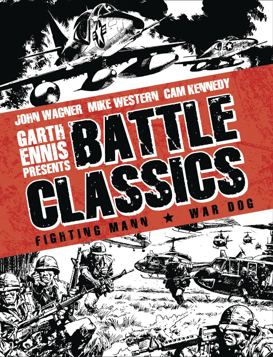 GARTH ENNIS BATTLE CLASSICS HC COVER