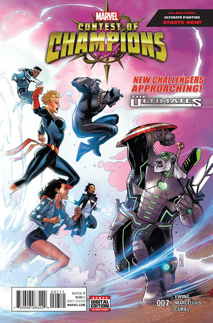 CONTEST OF CHAMPIONS #7 COVER