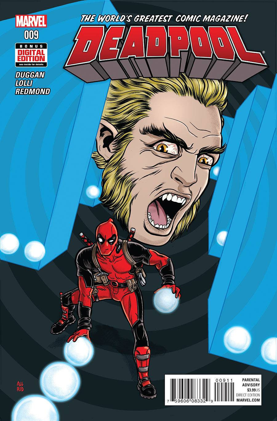 DEADPOOL #9 COVER