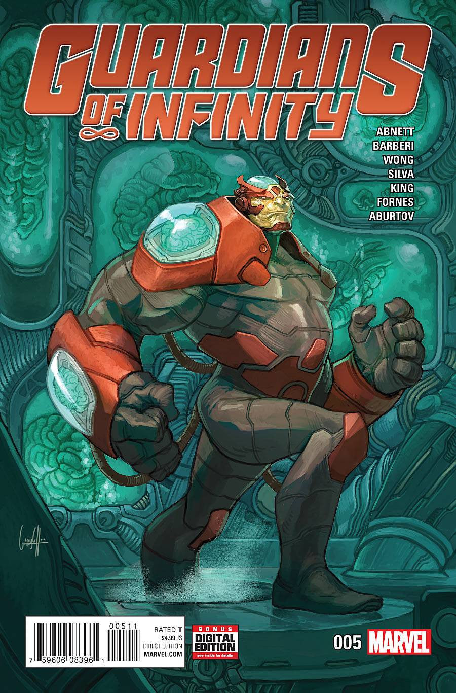 GUARDIANS OF INFINITY #5 COVER