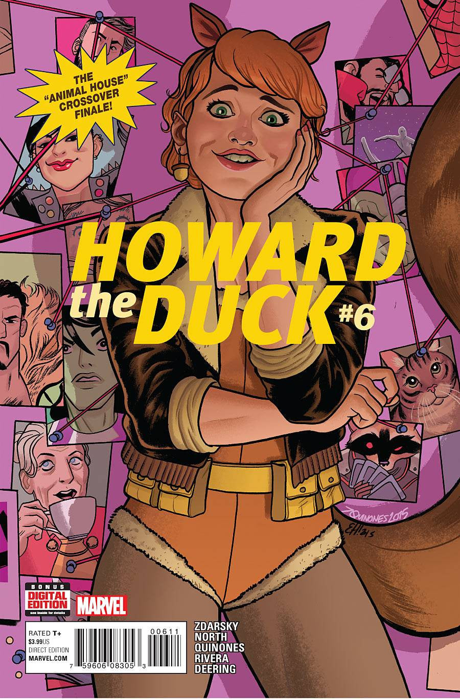 HOWARD THE DUCK #6 COVER